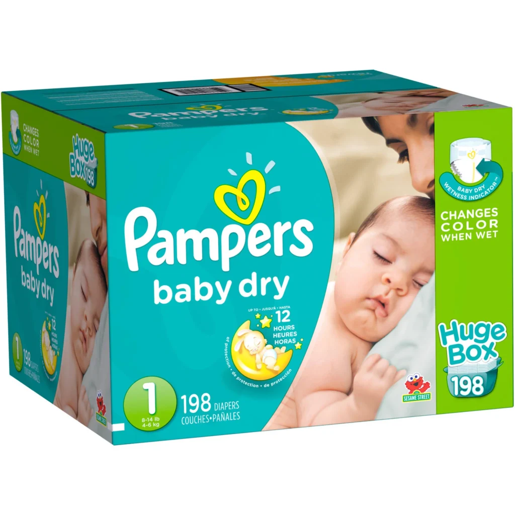 pampers baby dry diapers huge pack