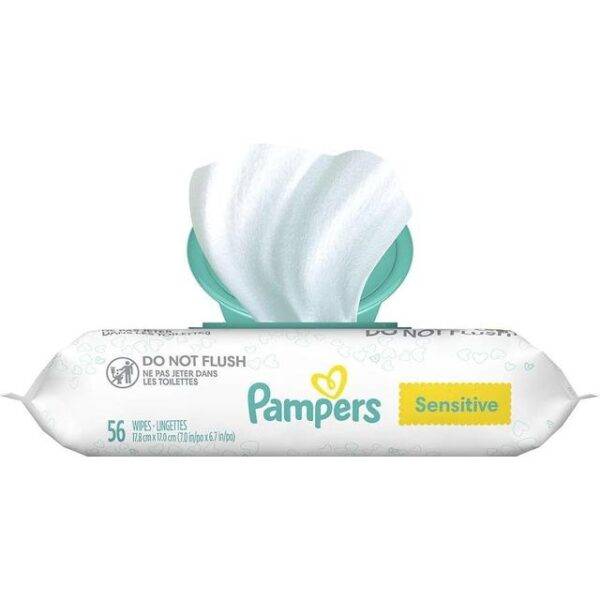 Pampers Sensitive Baby Wipes 56pcs