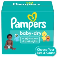 Pampers Baby Dry Extra Protection Diapers, Size 5, 112 Count